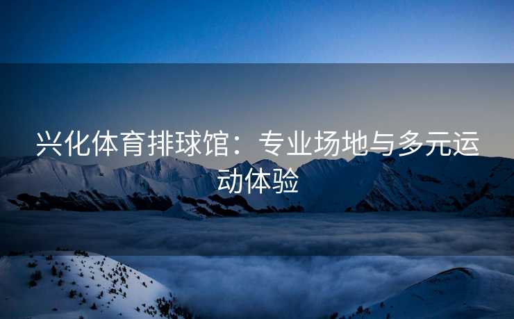 兴化体育排球馆：专业场地与多元运动体验